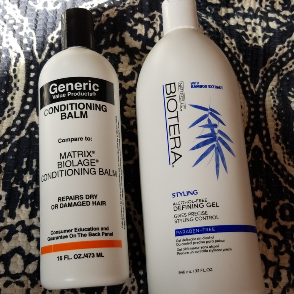 GVP Conditioning Balm & Biotera Defining Gel